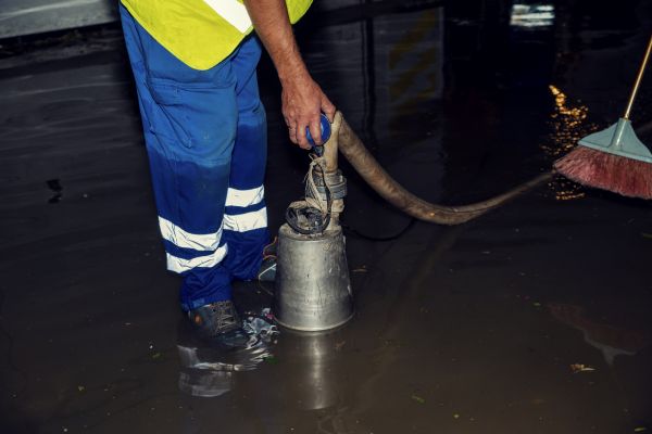 Basement Water Removal in Gary